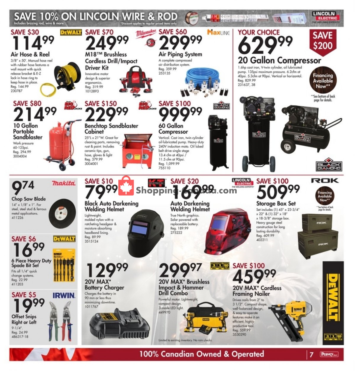 Peavey Mart Canada, flyer (Start Planning Your Garden) March 17