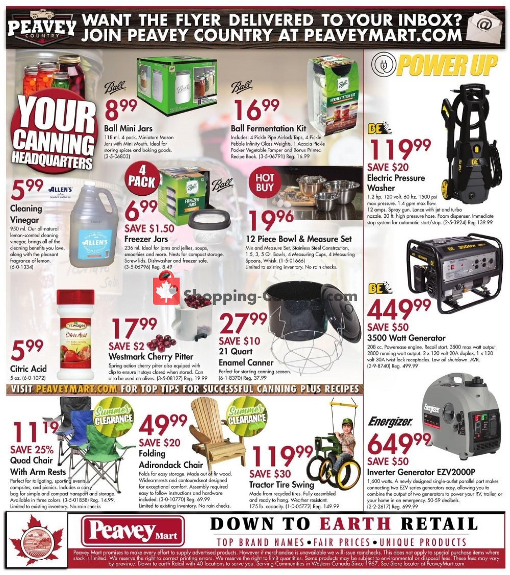 Peavey Mart flyer from Thursday July 30, 2020 to Wednesday August 5, 2020 - page 10