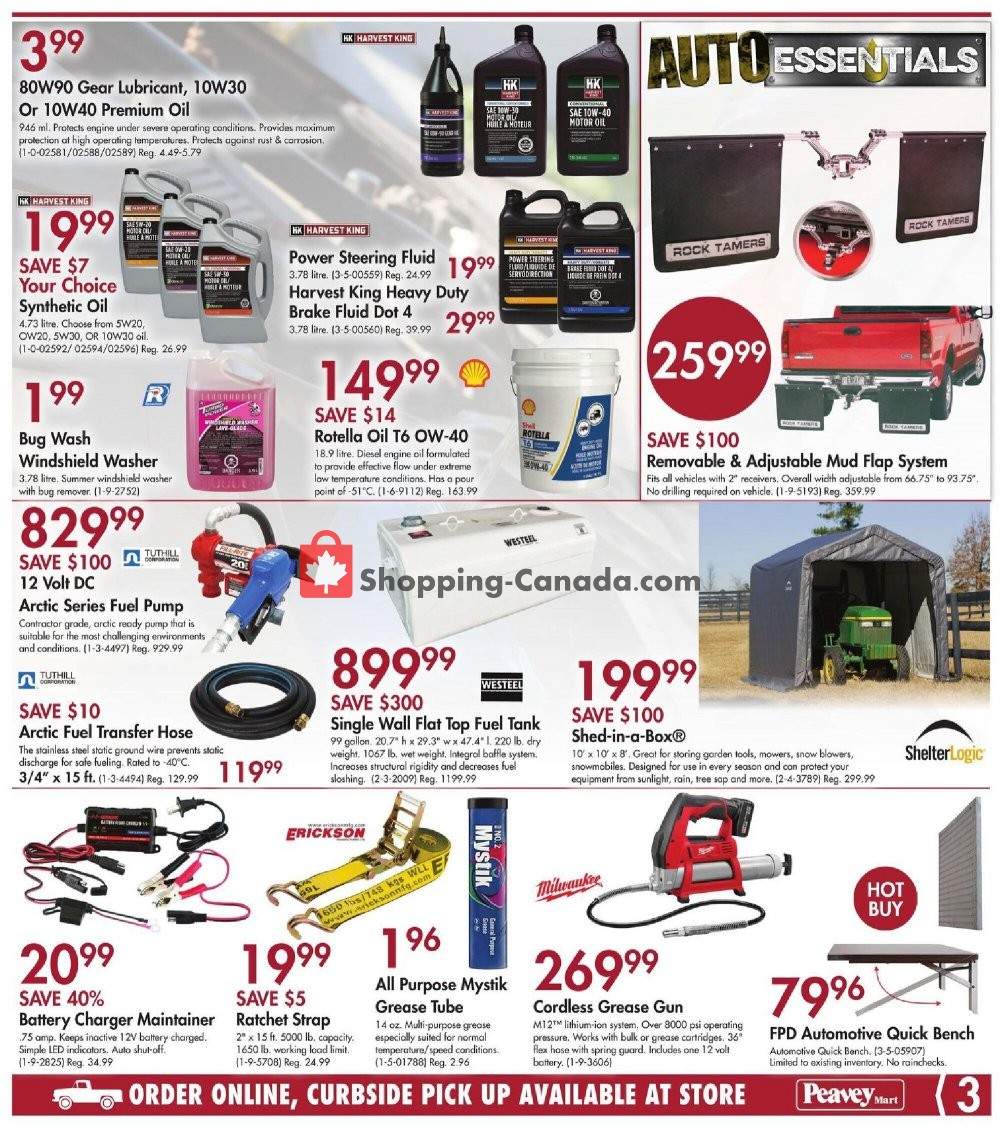Peavey Mart flyer from Thursday July 30, 2020 to Wednesday August 5, 2020 - page 4