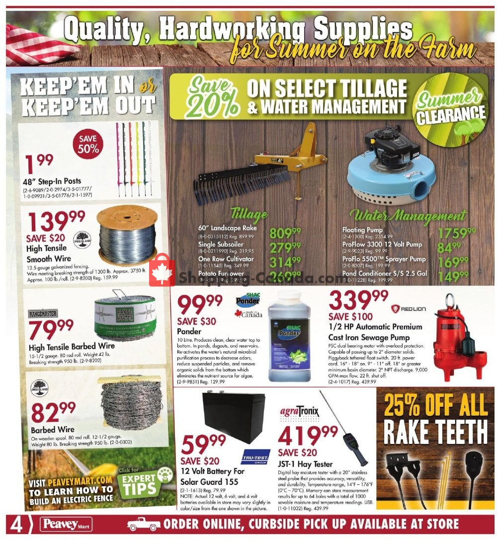 Peavey Mart flyer from Thursday July 30, 2020 to Wednesday August 5, 2020 - page 5