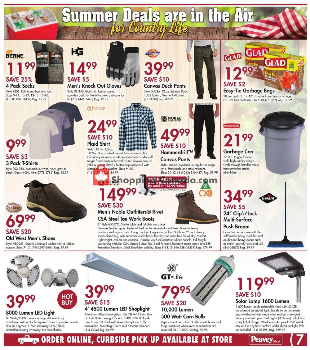 Peavey Mart flyer from Thursday July 30, 2020 to Wednesday August 5, 2020 - page 9