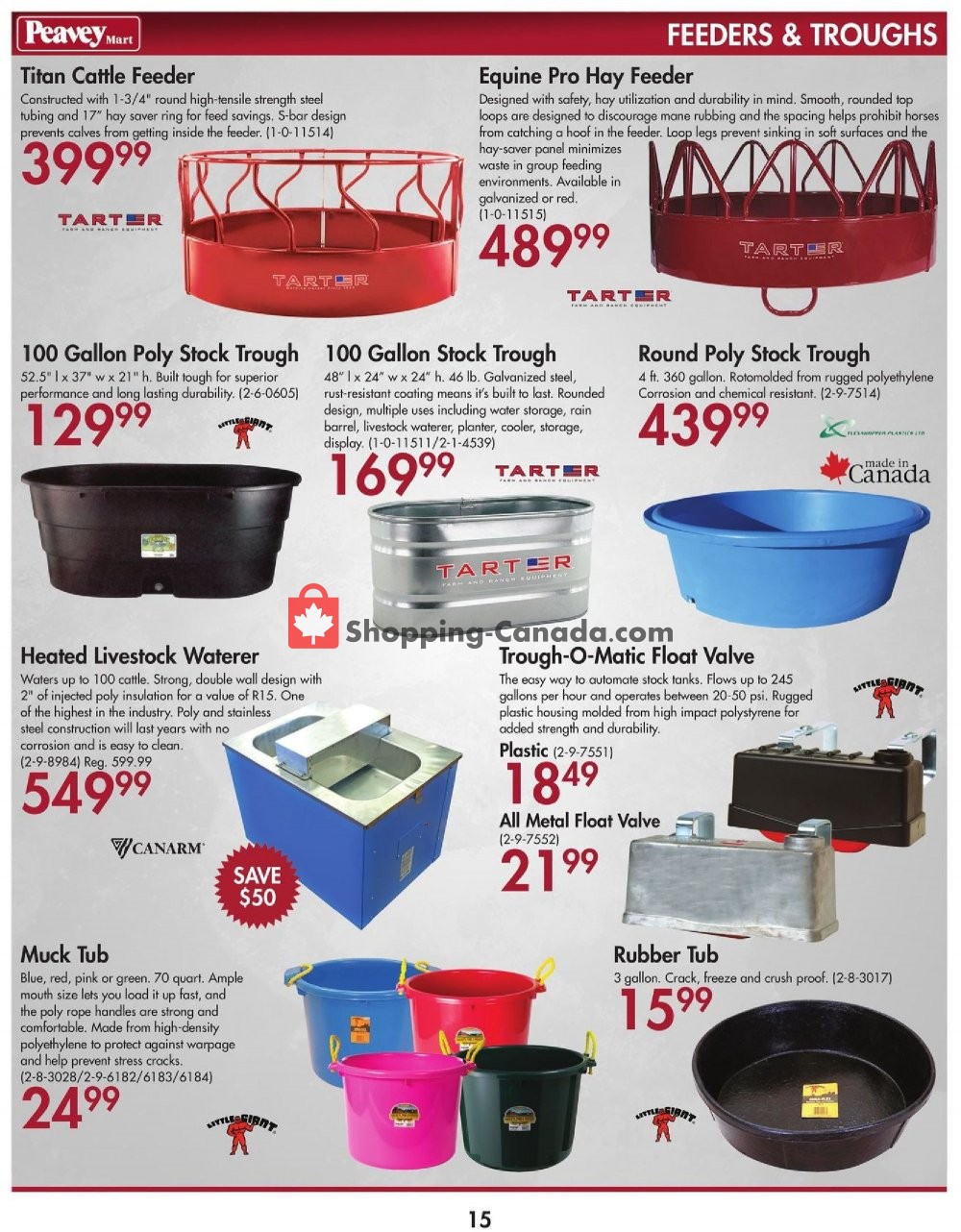 Peavey Mart flyer from Tuesday July 2, 2019 to Wednesday July 31, 2019 - page 15