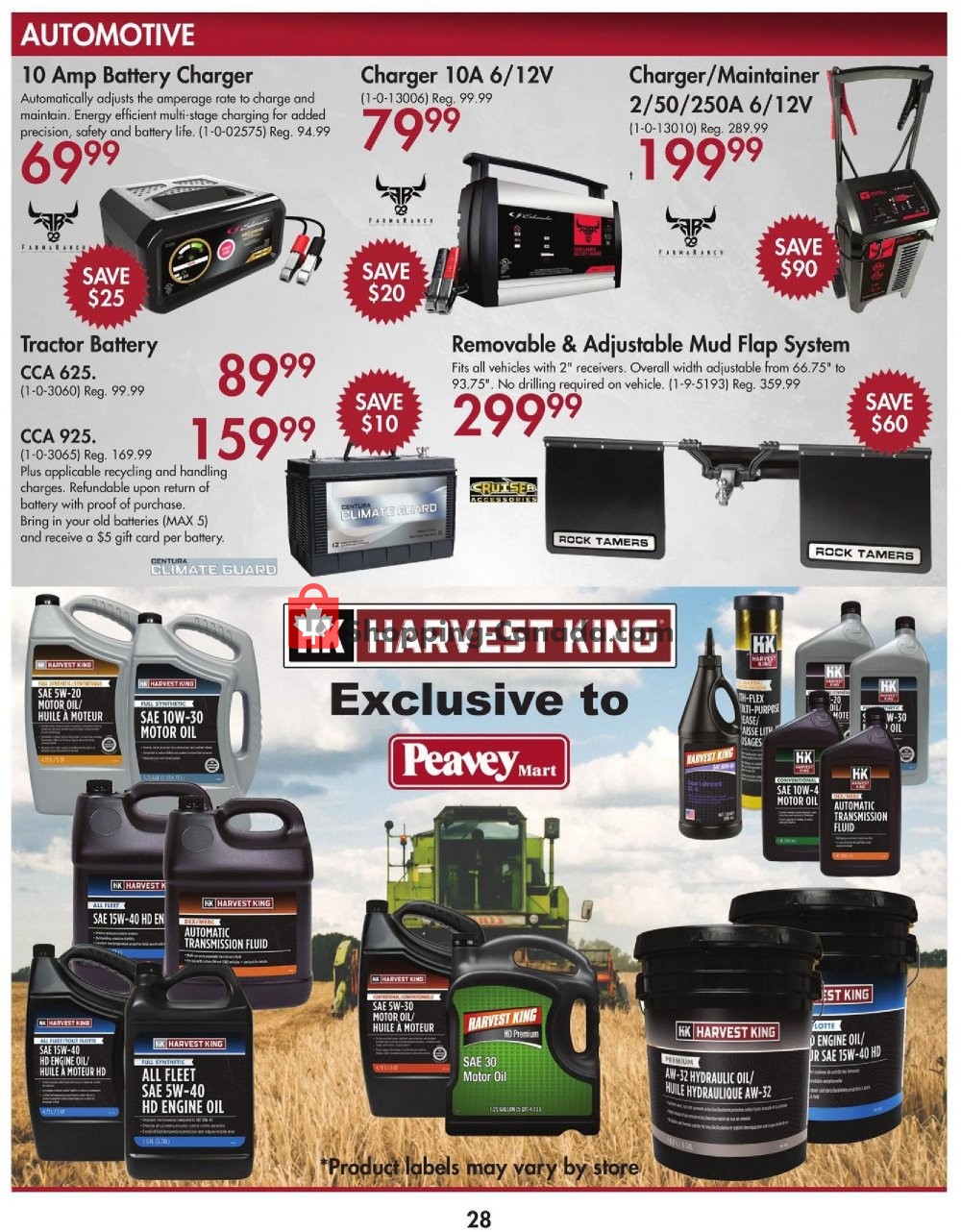 Peavey Mart flyer from Tuesday July 2, 2019 to Wednesday July 31, 2019 - page 28
