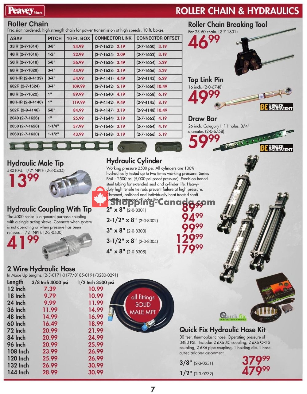 Peavey Mart flyer from Tuesday July 2, 2019 to Wednesday July 31, 2019 - page 7