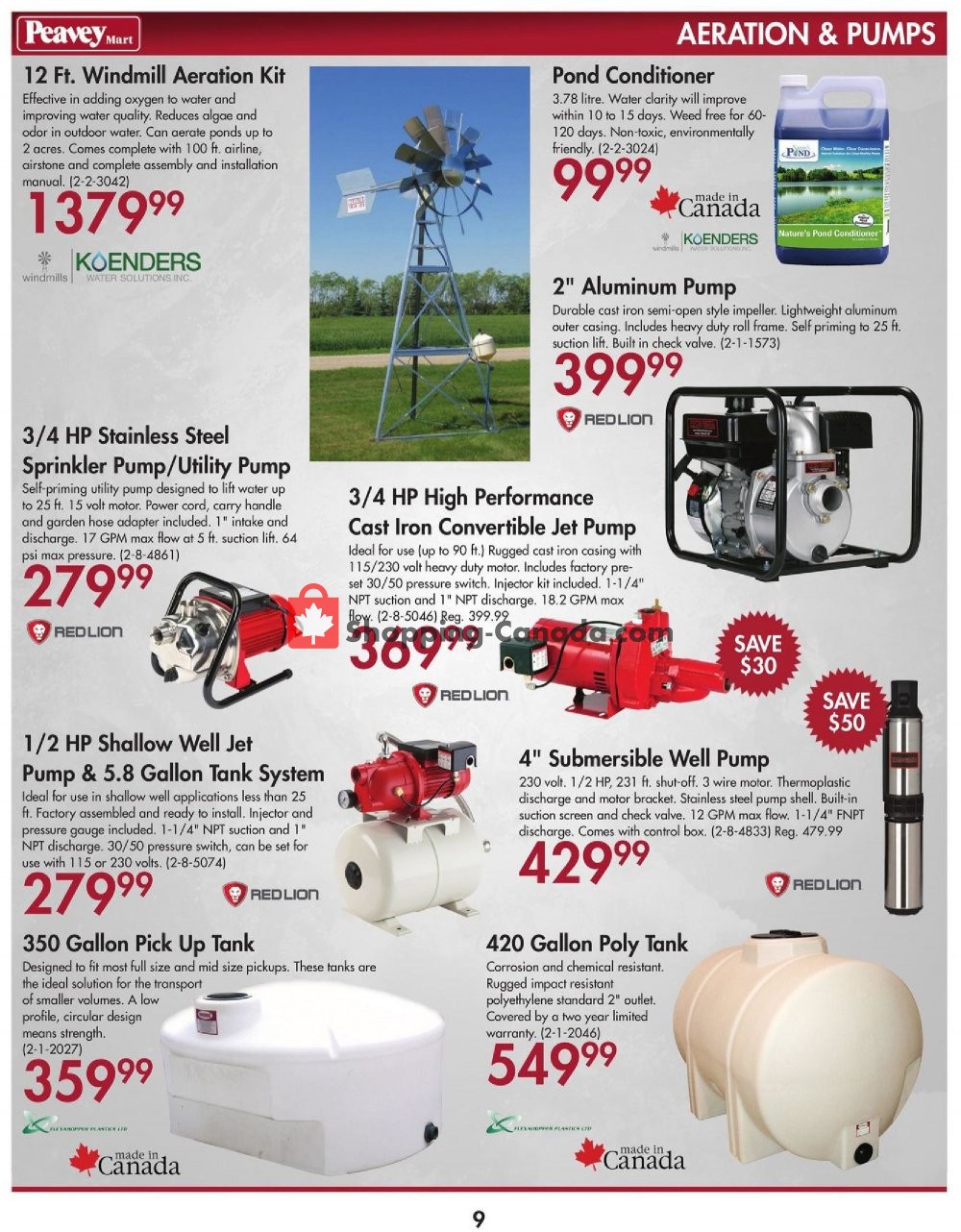 Peavey Mart flyer from Tuesday July 2, 2019 to Wednesday July 31, 2019 - page 9