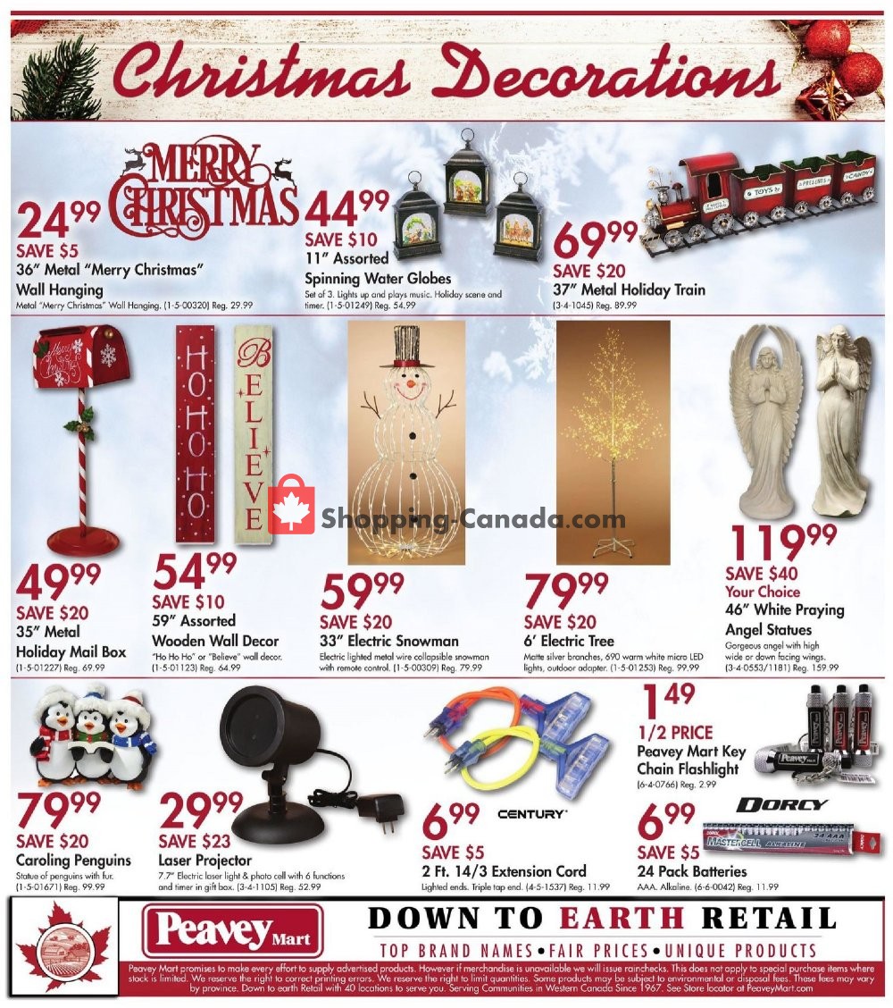 Peavey Mart flyer from Friday November 8, 2019 to Sunday November 17, 2019 - page 16
