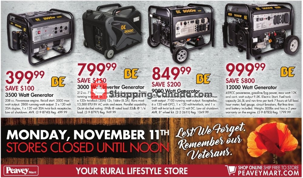 Peavey Mart flyer from Friday November 8, 2019 to Sunday November 17, 2019 - page 17