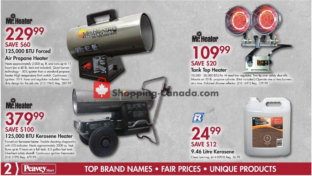 Peavey Mart flyer from Friday November 8, 2019 to Sunday November 17, 2019 - page 18