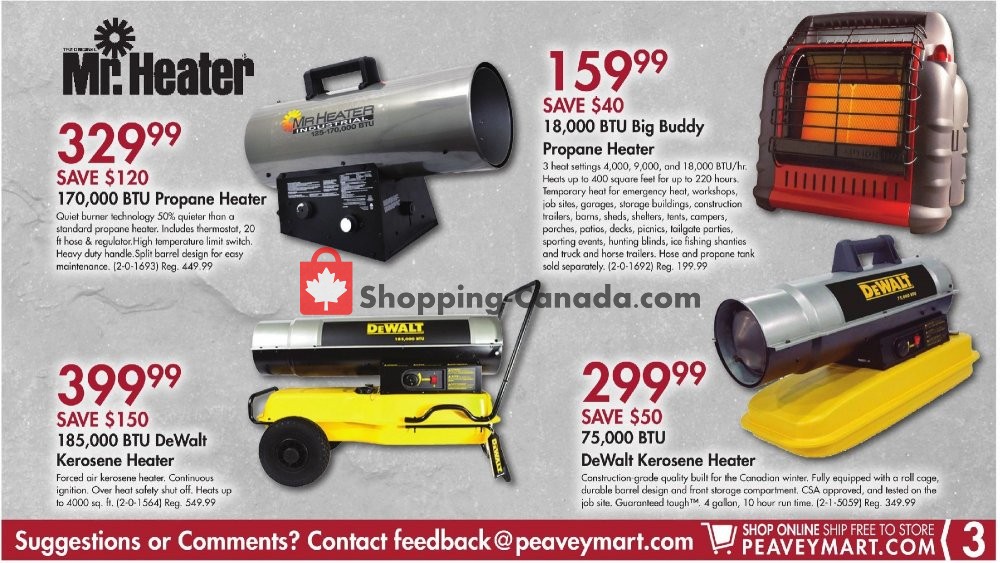 Peavey Mart flyer from Friday November 8, 2019 to Sunday November 17, 2019 - page 19