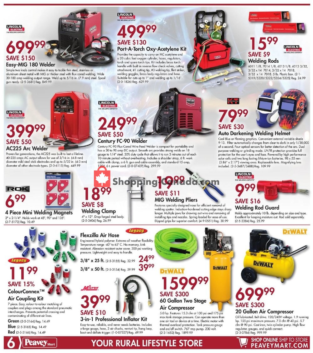 Peavey Mart flyer from Friday November 8, 2019 to Sunday November 17, 2019 - page 6