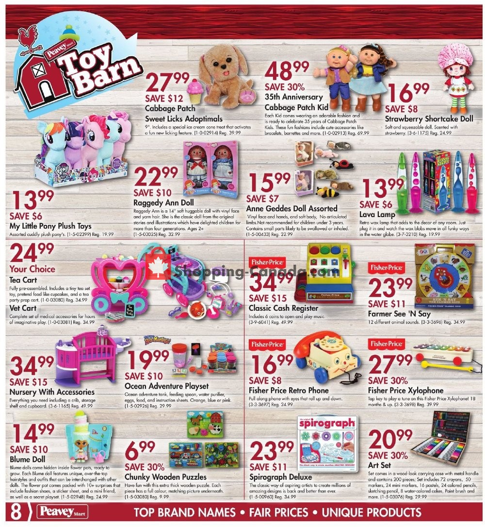 Peavey Mart flyer from Friday November 8, 2019 to Sunday November 17, 2019 - page 8