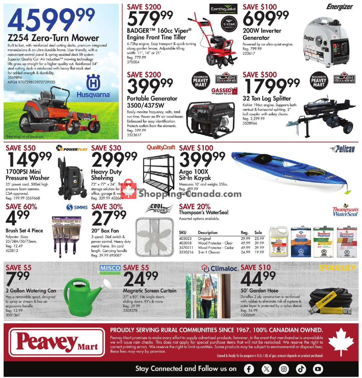 Peavey Mart flyer from Thursday May 16, 2024 to Thursday May 23, 2024 - page 15