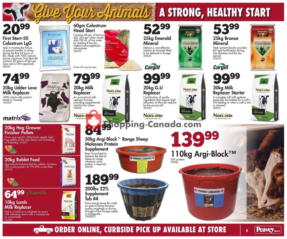 Peavey Mart flyer from Friday April 17, 2020 to Thursday April 30, 2020 - page 5
