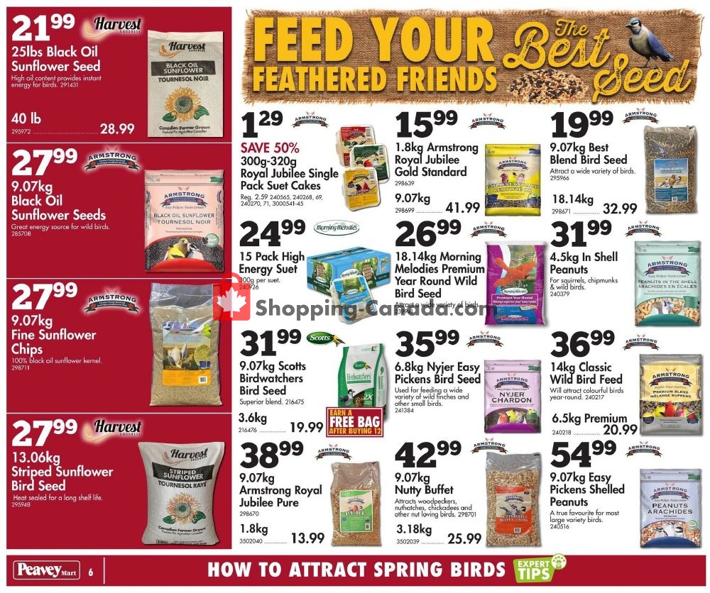 Peavey Mart flyer from Friday April 17, 2020 to Thursday April 30, 2020 - page 6