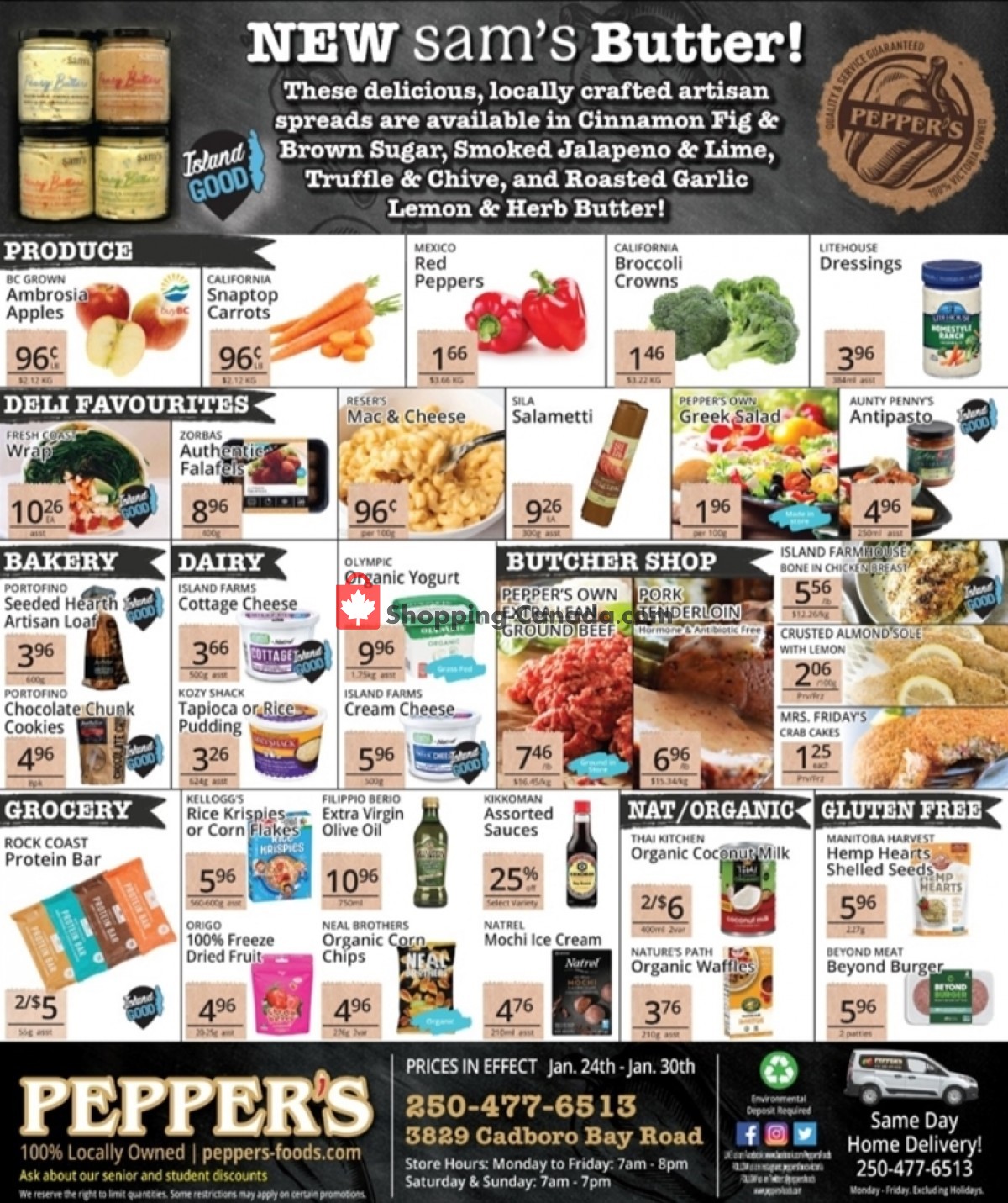 Pepper's Foods flyer from Tuesday January 24, 2023 to Monday January 30, 2023 - page 1
