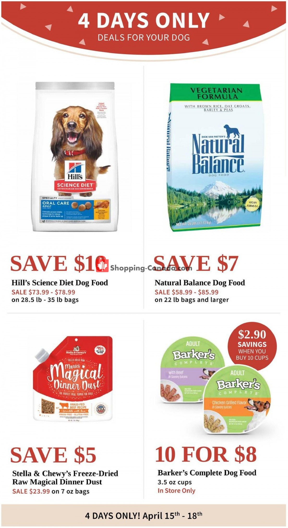 Pet Valu flyer from Thursday April 15, 2021 to Sunday April 18, 2021 - page 2