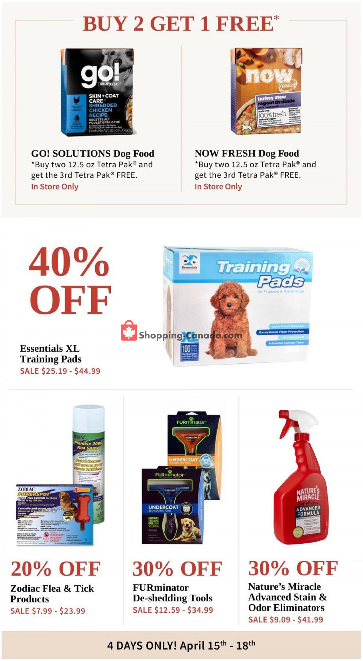 Pet Valu flyer from Thursday April 15, 2021 to Sunday April 18, 2021 - page 3