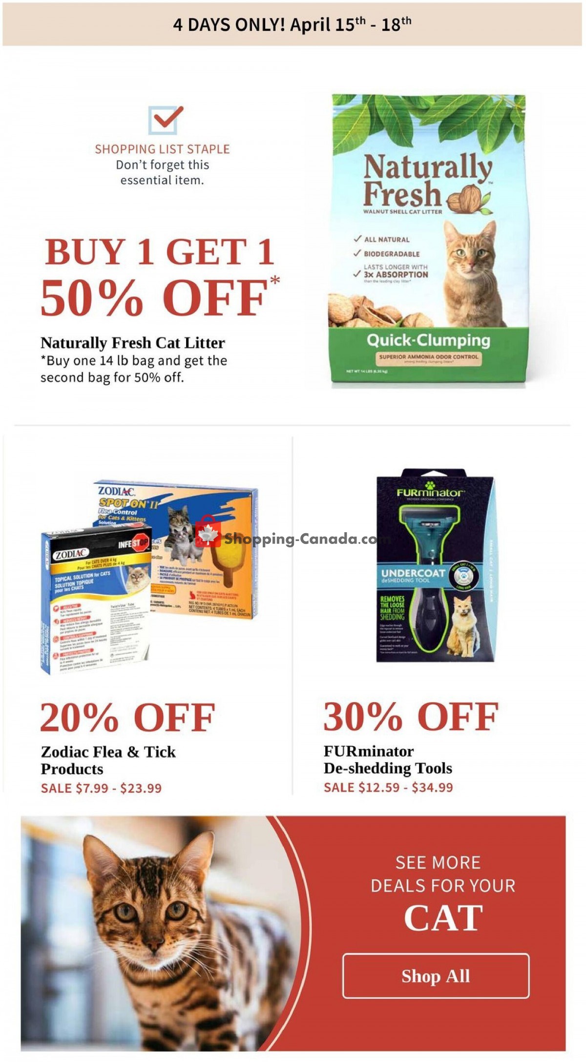 Pet Valu flyer from Thursday April 15, 2021 to Sunday April 18, 2021 - page 7