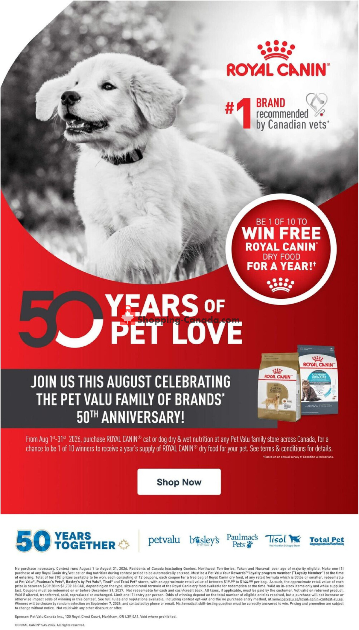 Pet Valu flyer from Thursday August 6, 2026 to Wednesday August 19, 2026 - page 17