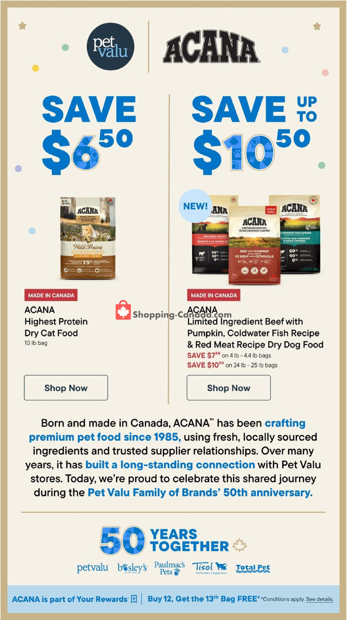 Pet Valu flyer from Thursday July 9, 2026 to Wednesday July 22, 2026 - page 8