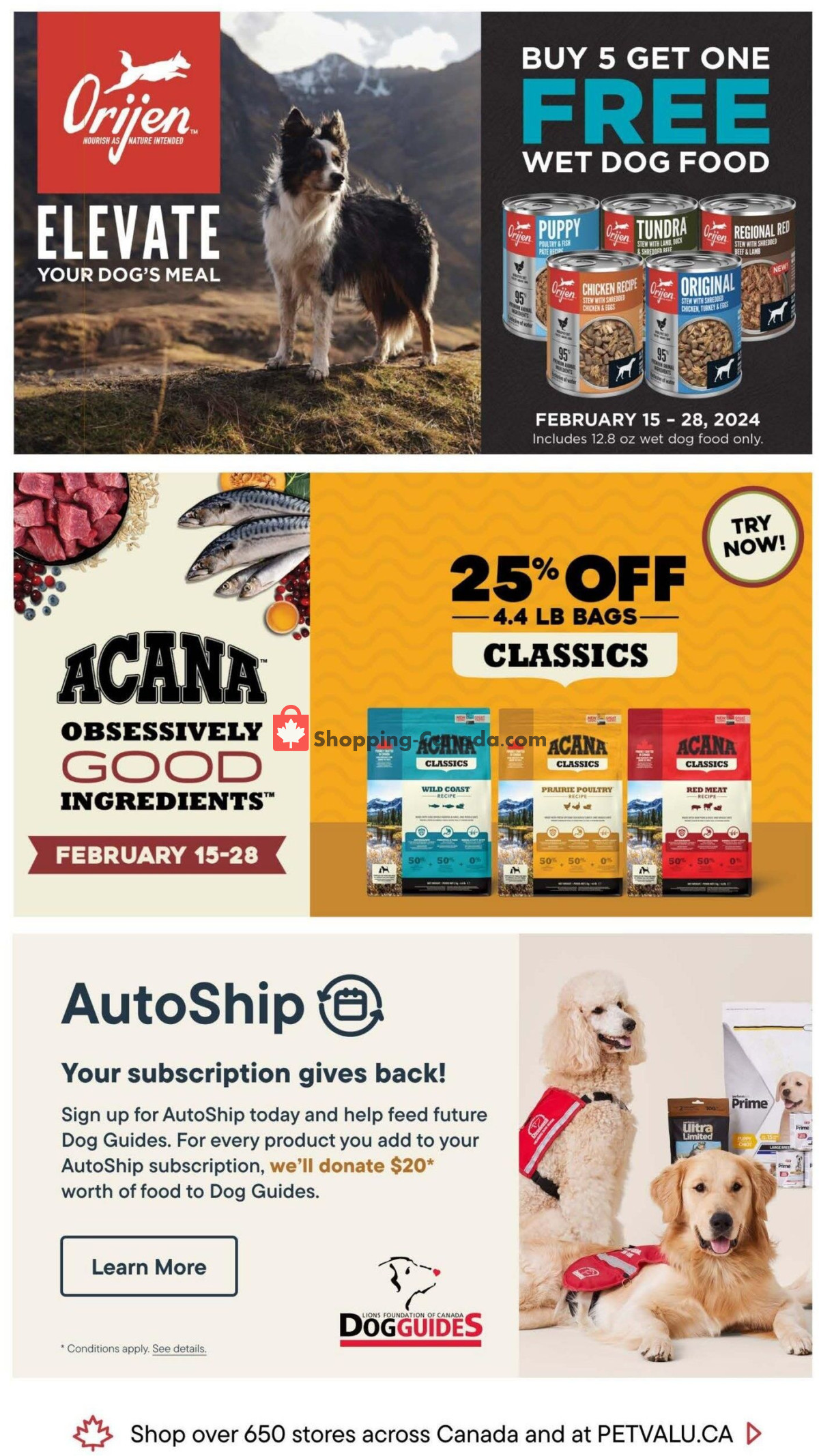 Pet Valu flyer from Thursday January 25, 2024 to Wednesday February 28, 2024 - page 4