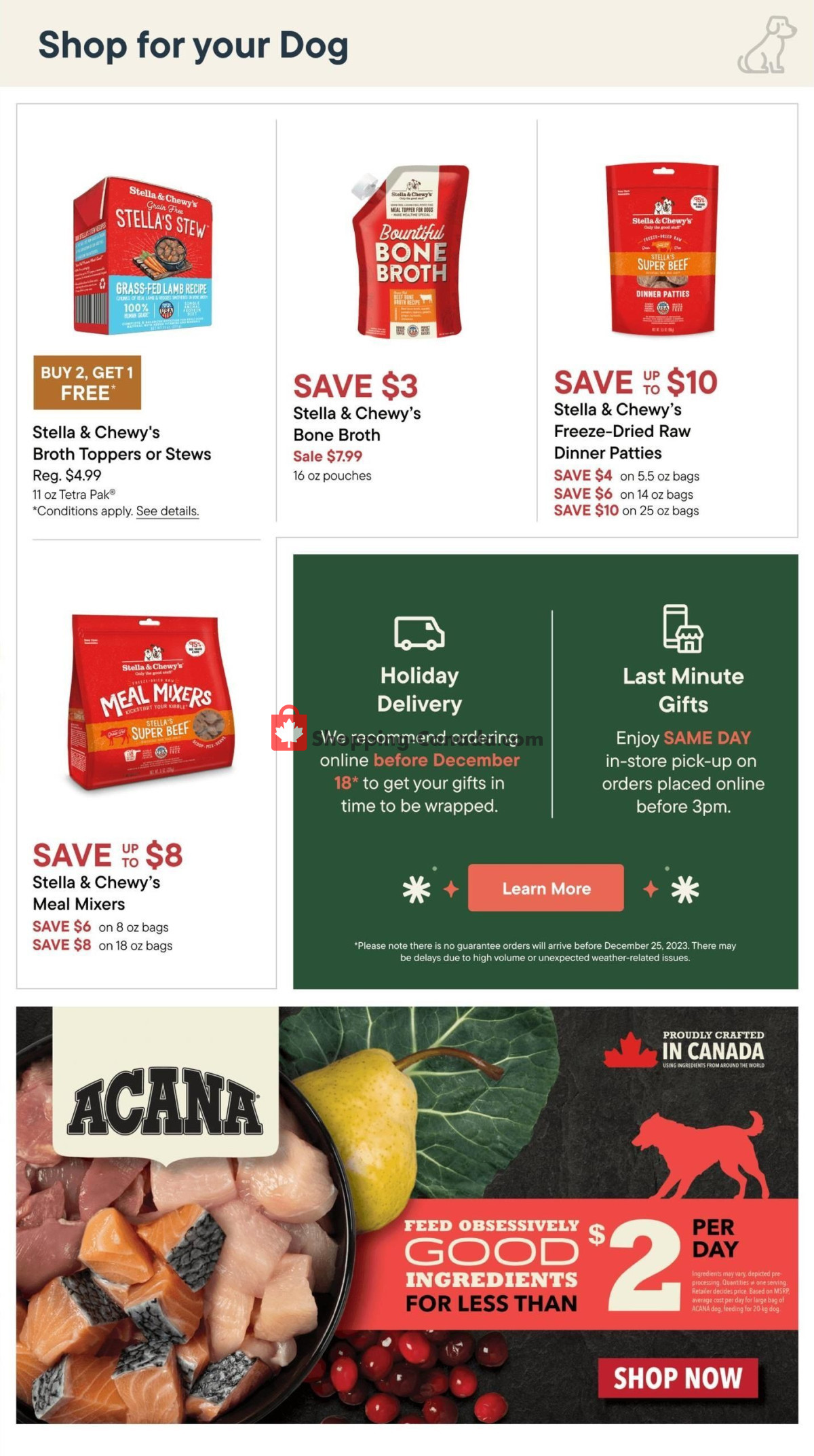 Pet Valu flyer from Thursday December 14, 2023 to Sunday December 24, 2023 - page 7