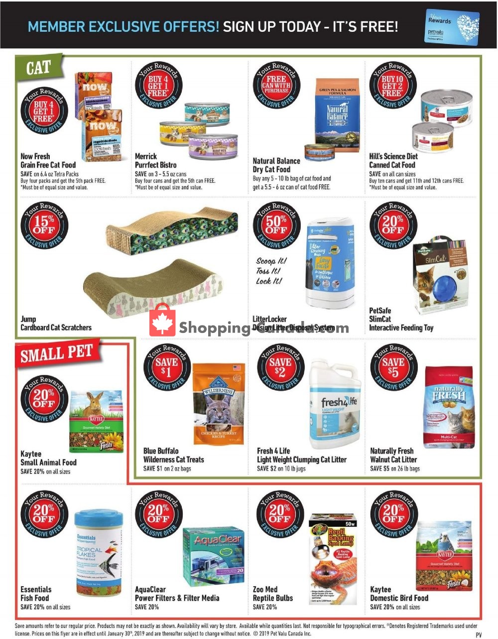 Pet Valu flyer from Monday January 21, 2019 to Wednesday January 30, 2019 - page 2