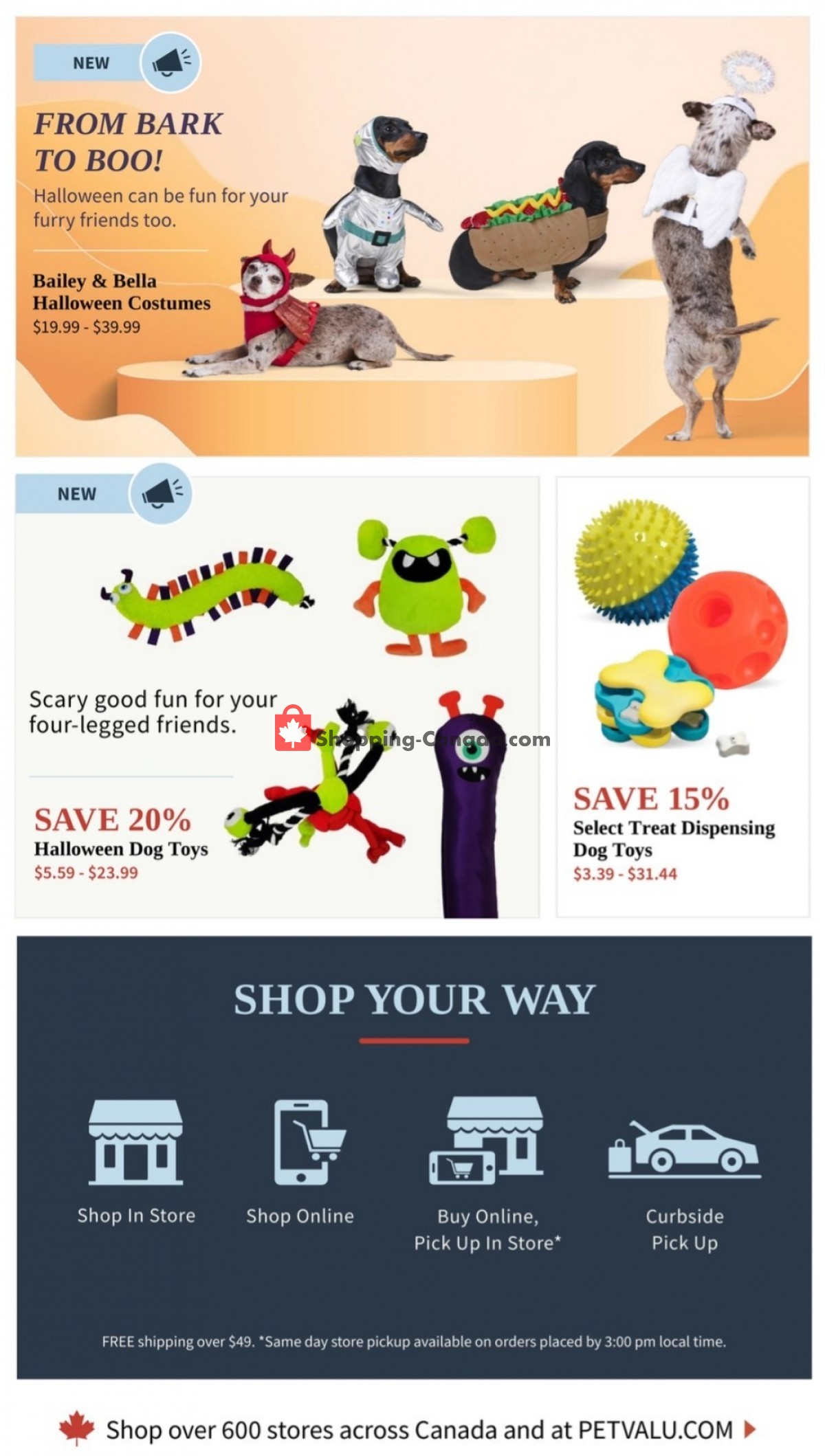 Pet Valu flyer from Thursday October 7, 2021 to Wednesday October 20, 2021 - page 3