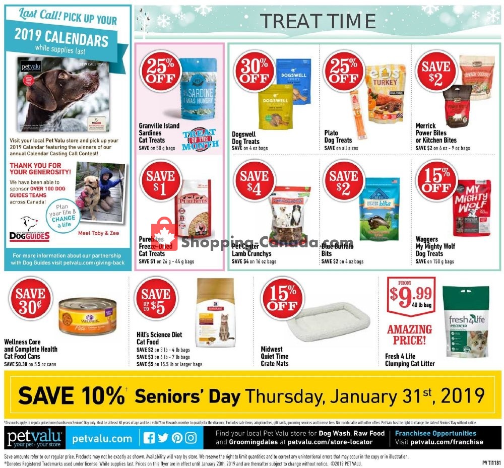 Pet Valu flyer from Thursday January 10, 2019 to Sunday January 20, 2019 - page 5