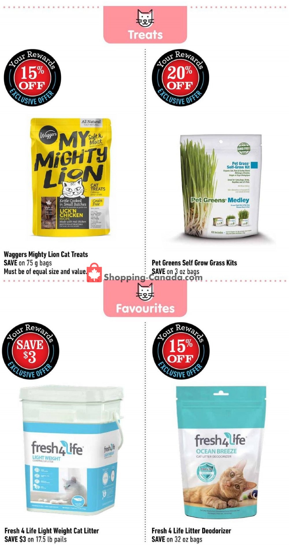 Pet Valu Canada, flyer (Special Offer) September 16 October 2