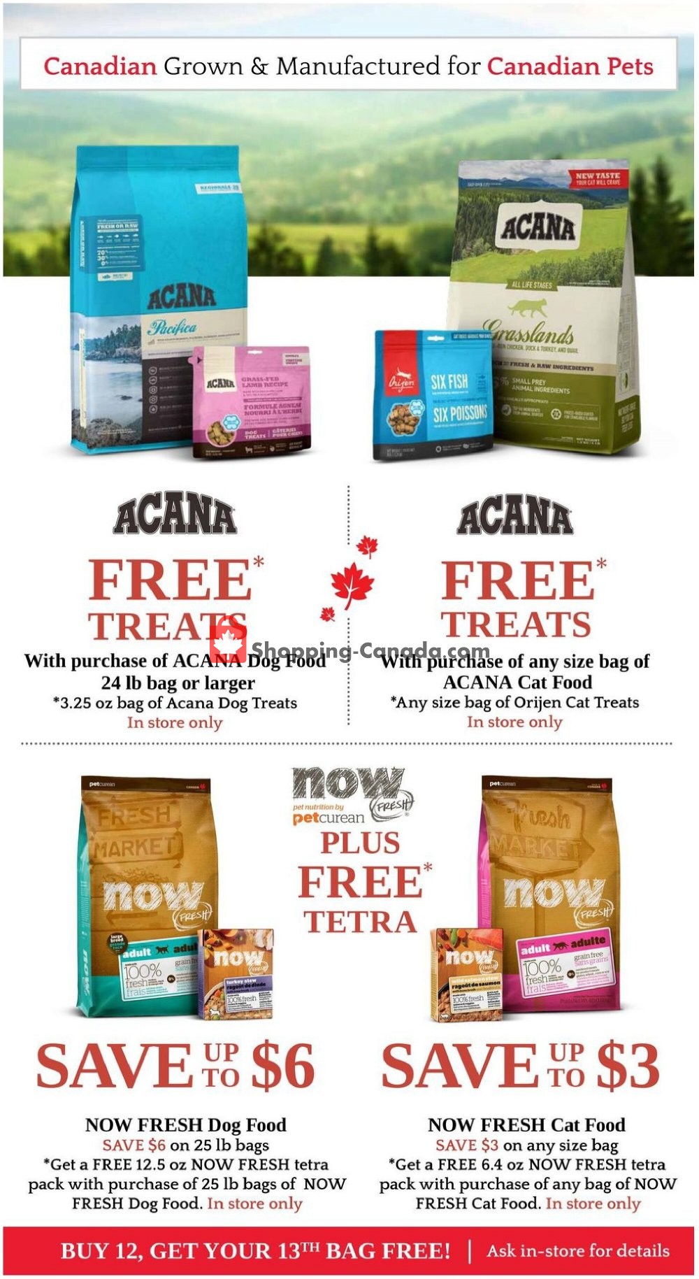 Pet Valu Canada, flyer (Your Local Store For Great Canadian Pet Food