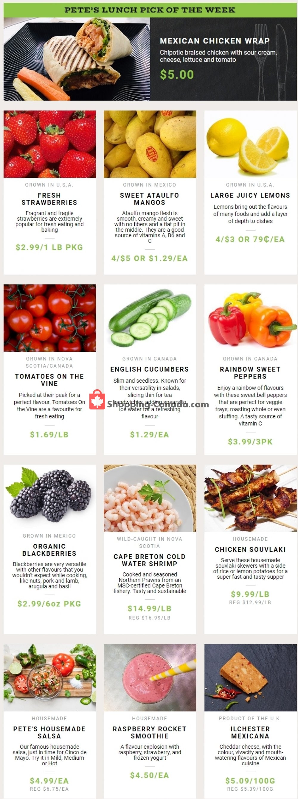 Pete's Fine Foods flyer from Thursday May 2, 2019 to Wednesday May 8, 2019 - page 1