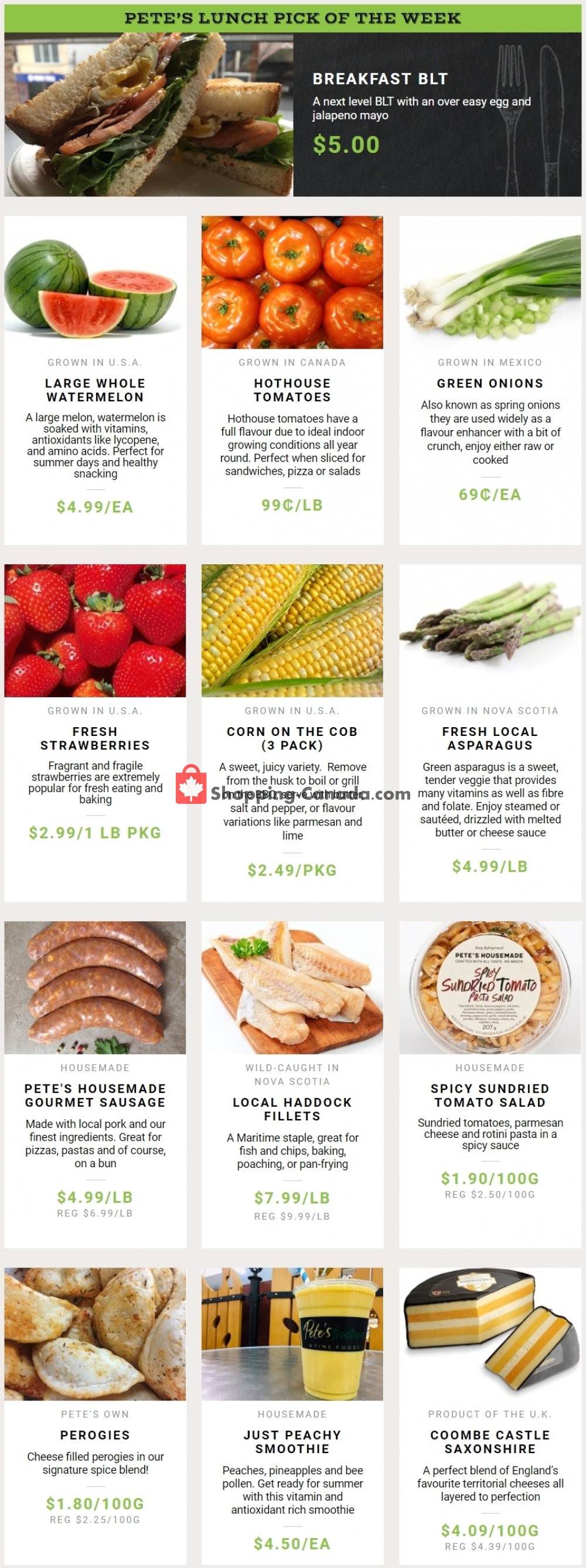 Pete's Fine Foods flyer from Thursday May 16, 2019 to Wednesday May 22, 2019 - page 1