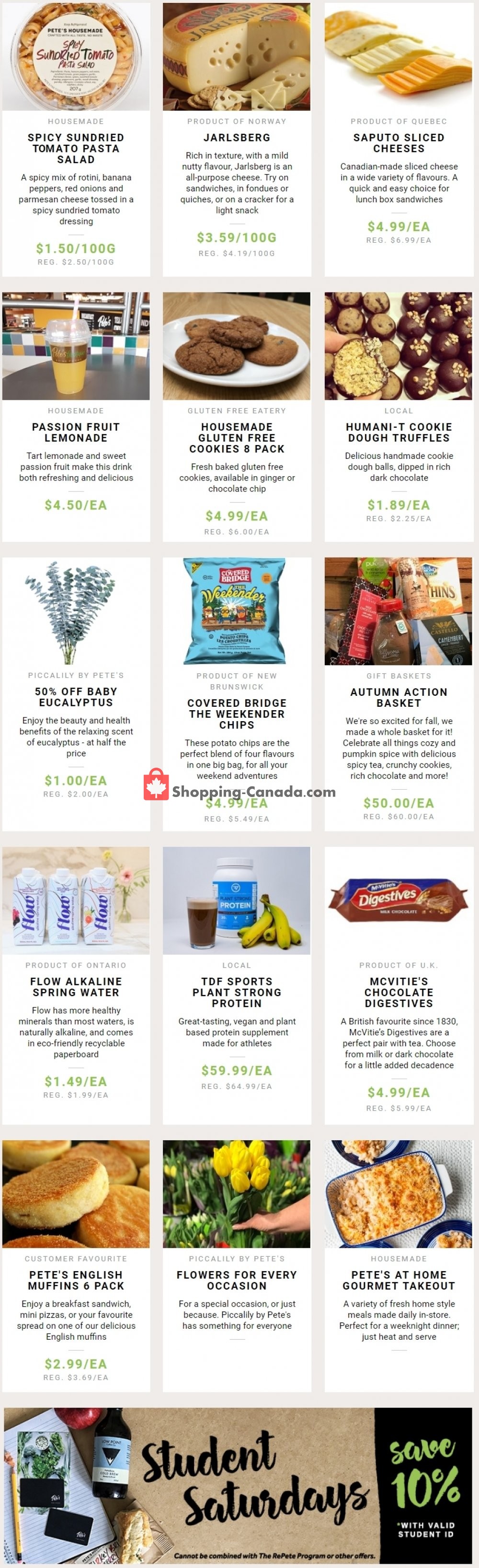 Pete's Fine Foods flyer from Thursday September 5, 2019 to Wednesday September 11, 2019 - page 2