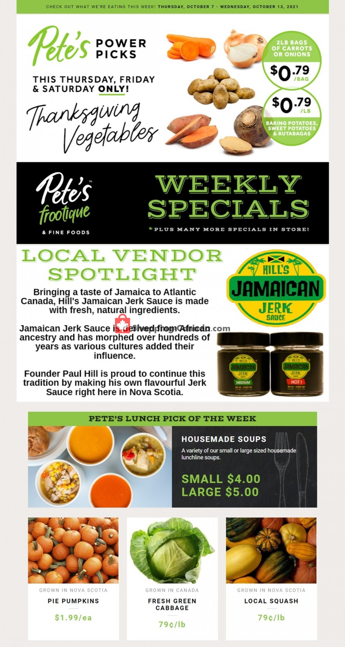 Pete's Fine Foods flyer from Thursday October 7, 2021 to Wednesday October 13, 2021 - page 1