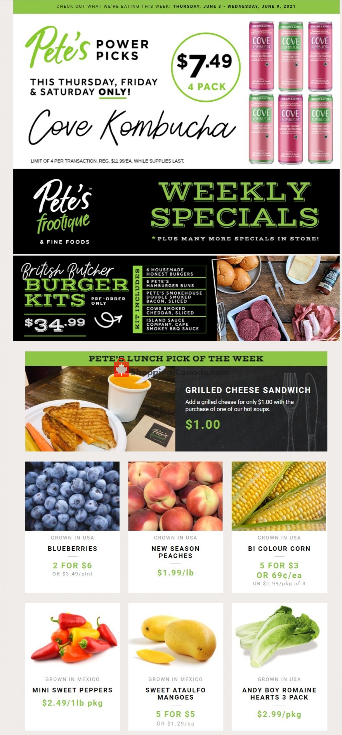 Pete's Fine Foods flyer from Thursday June 3, 2021 to Wednesday June 9, 2021 - page 1
