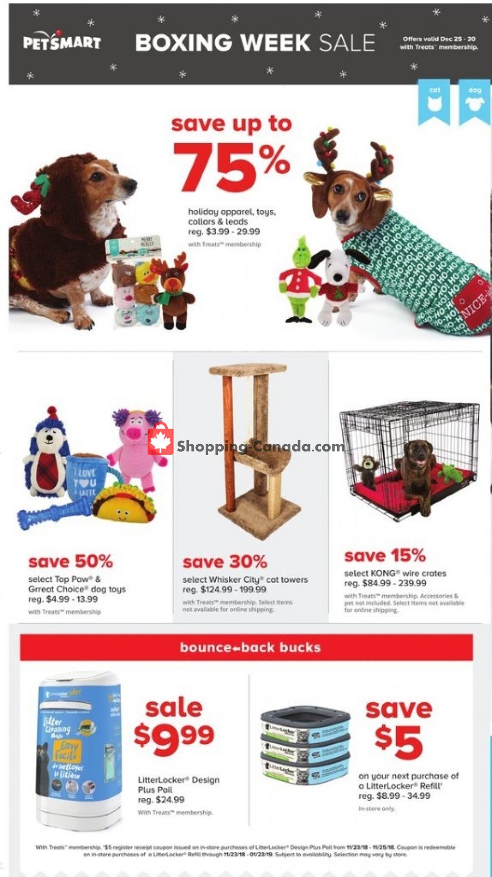PetSmart flyer from Tuesday December 25, 2018 to Sunday December 30, 2018 - page 3