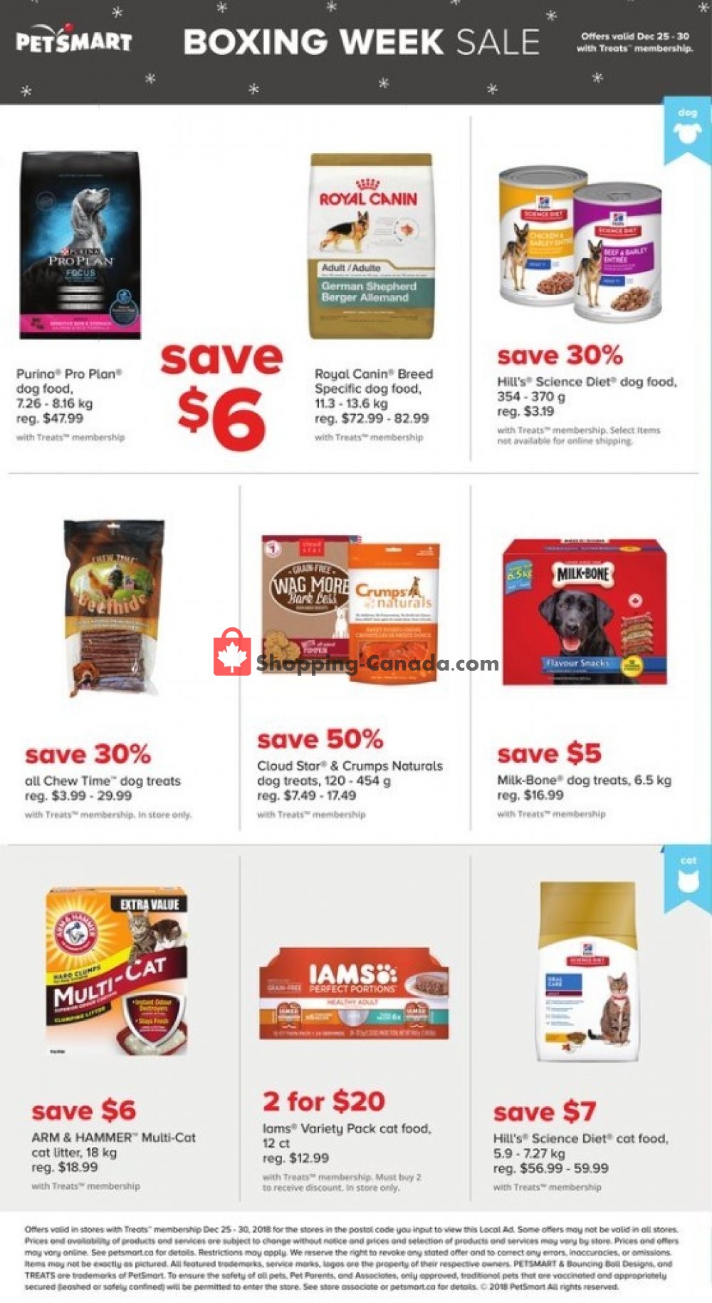 PetSmart flyer from Tuesday December 25, 2018 to Sunday December 30, 2018 - page 6