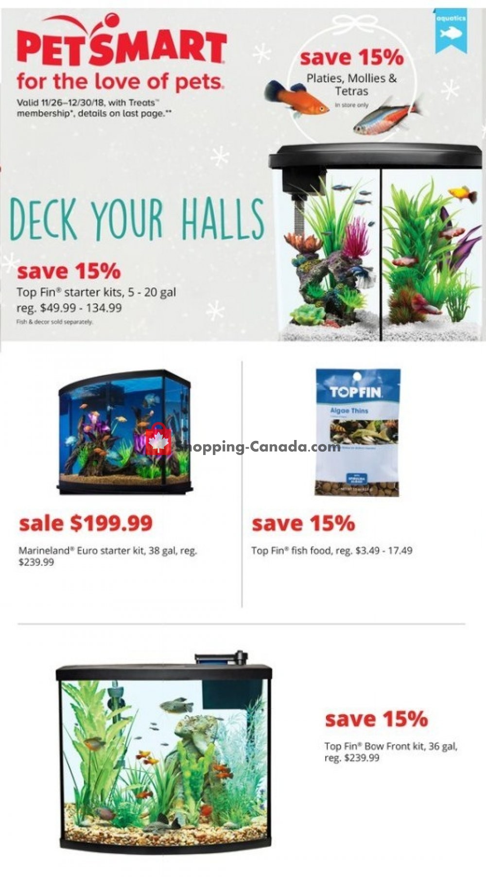 PetSmart flyer from Monday November 26, 2018 to Sunday December 30, 2018 - page 21
