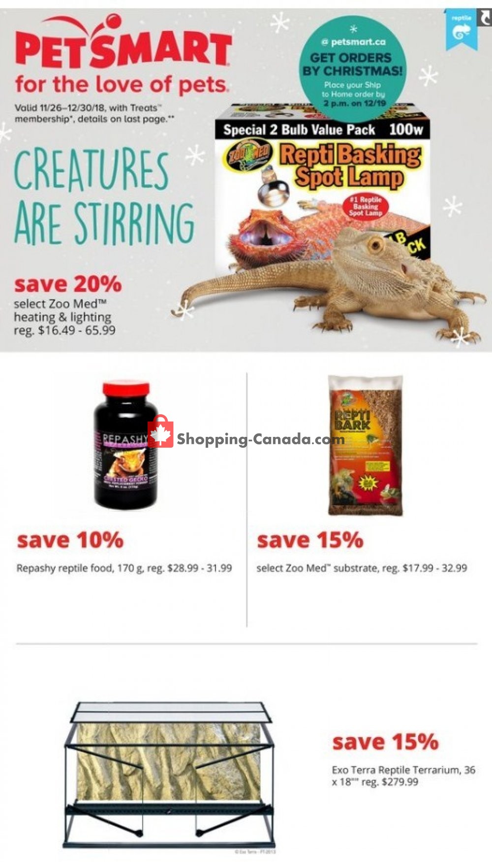 PetSmart flyer from Monday November 26, 2018 to Sunday December 30, 2018 - page 22