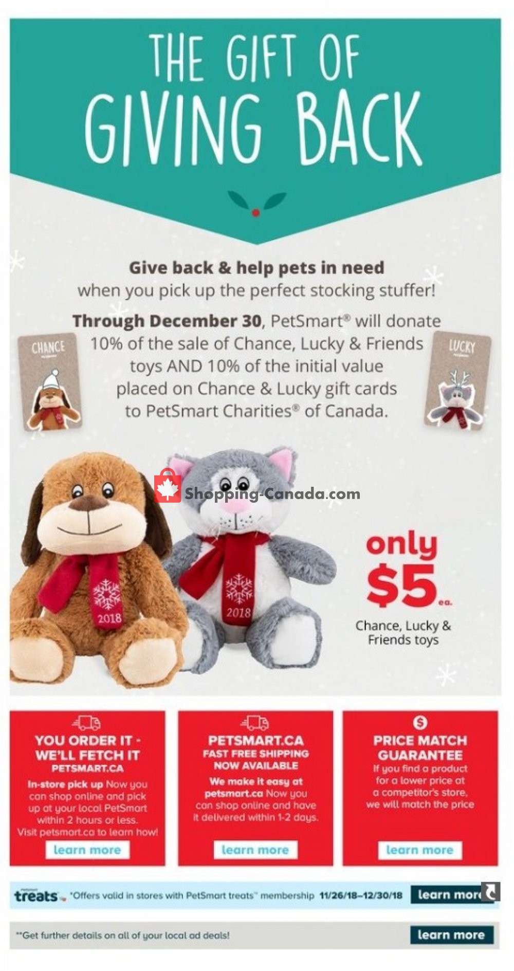 PetSmart flyer from Monday November 26, 2018 to Sunday December 30, 2018 - page 30