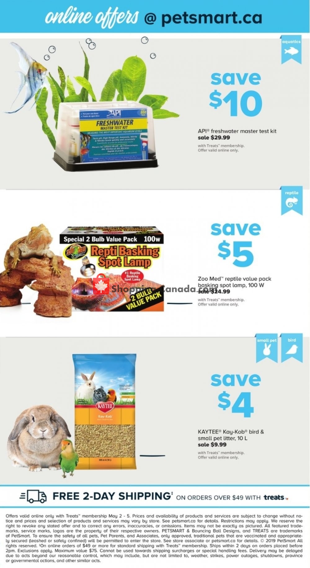 PetSmart flyer from Thursday May 2, 2019 to Sunday May 5, 2019 - page 4