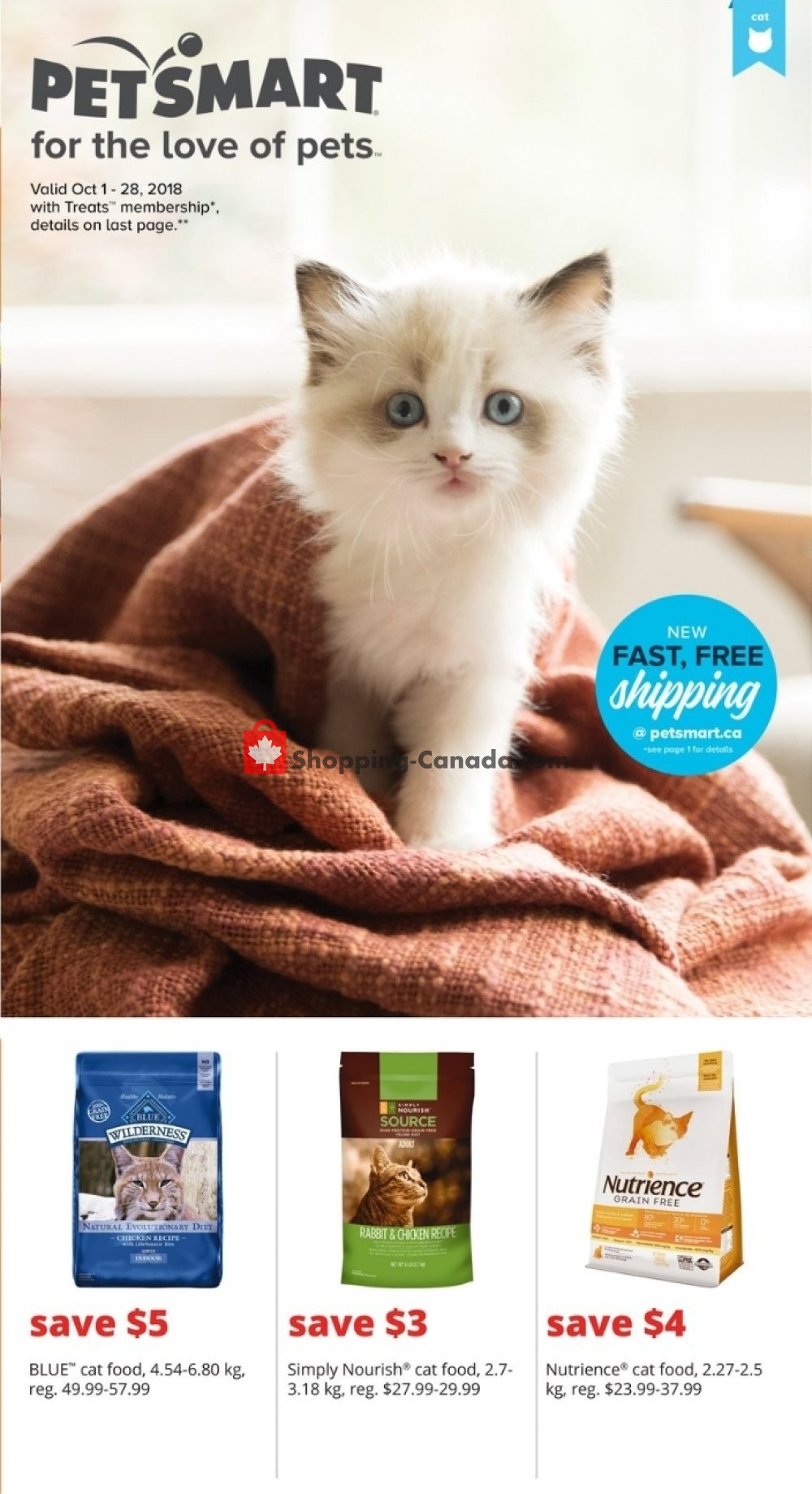 PetSmart flyer from Monday October 1, 2018 to Sunday October 28, 2018 - page 12