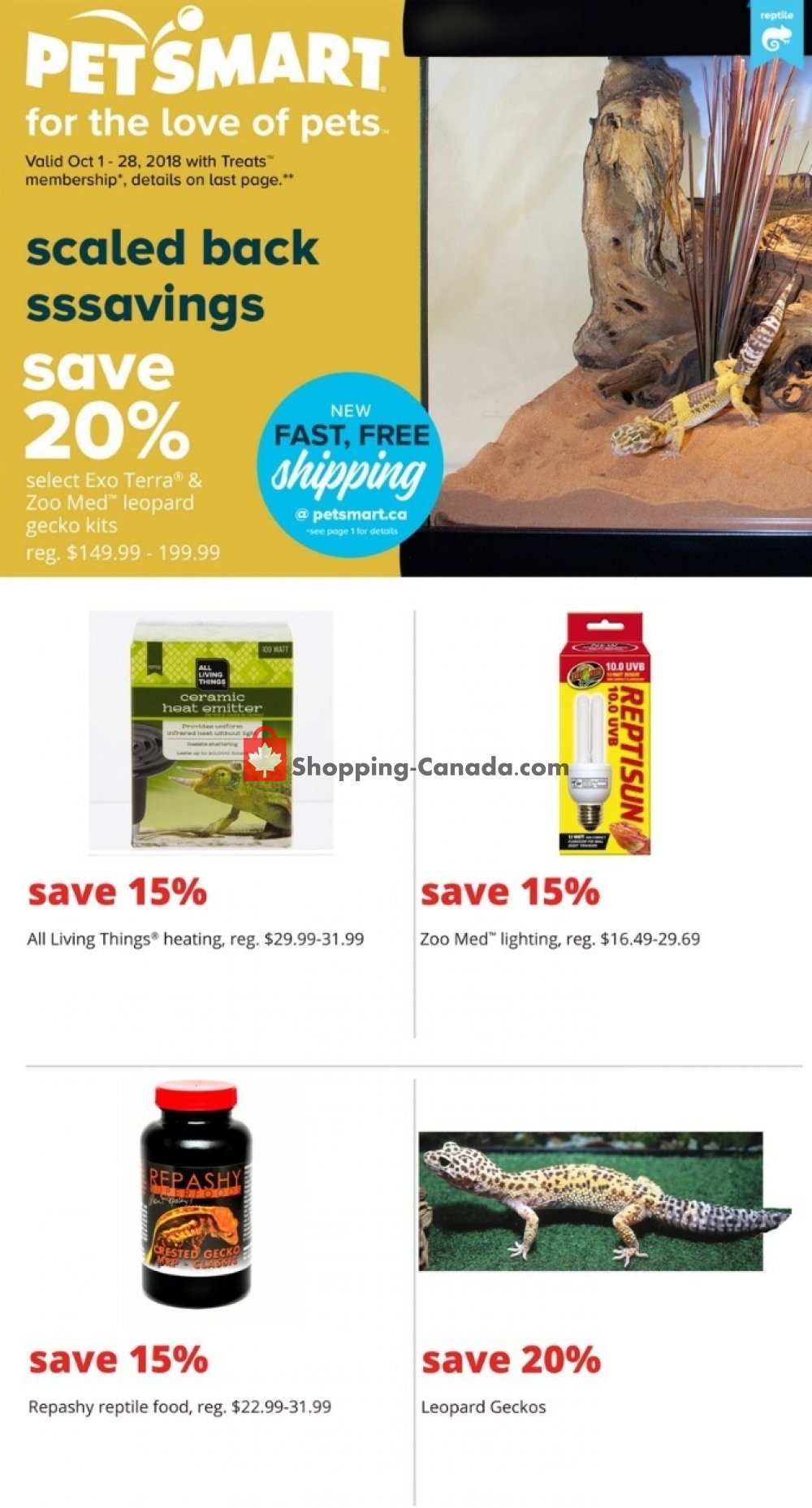 PetSmart flyer from Monday October 1, 2018 to Sunday October 28, 2018 - page 22