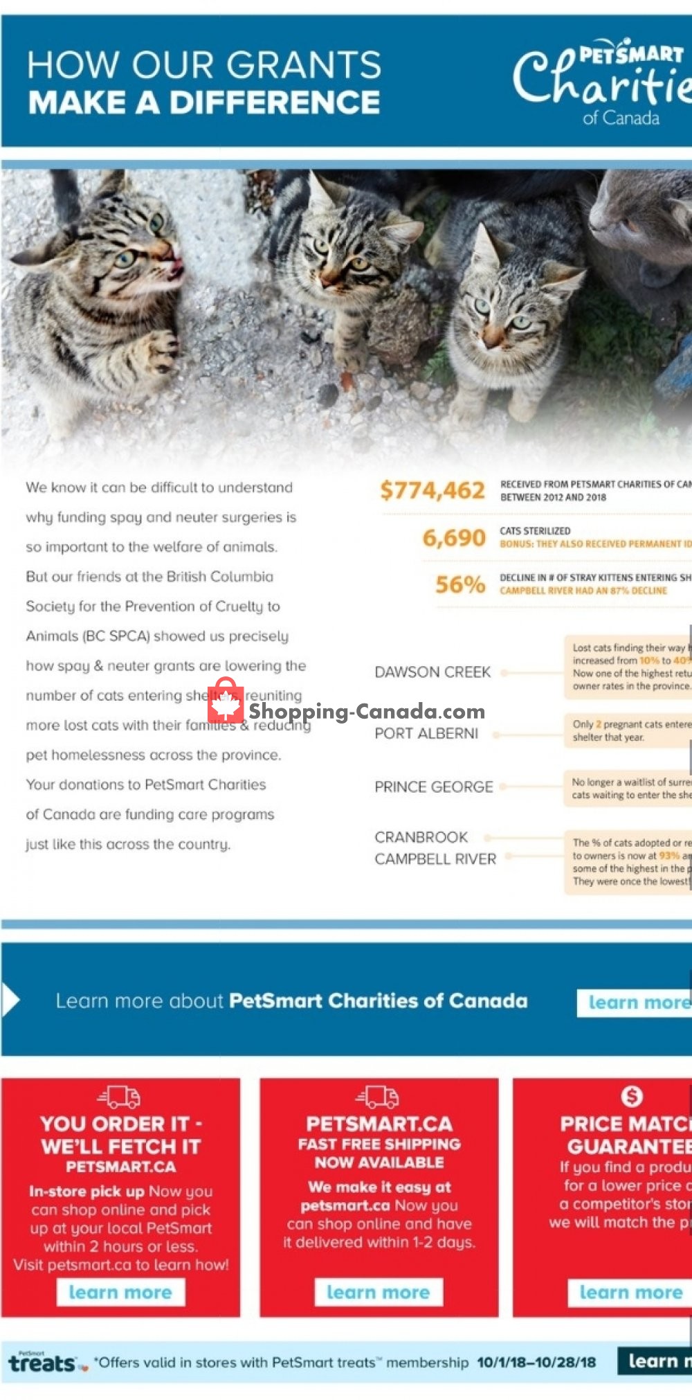 PetSmart flyer from Monday October 1, 2018 to Sunday October 28, 2018 - page 33