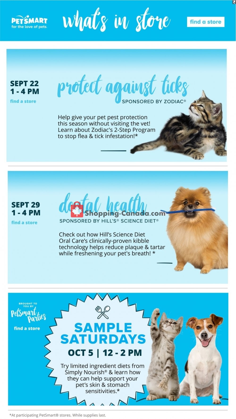 PetSmart flyer from Wednesday September 4, 2019 to Sunday October 6, 2019 - page 15