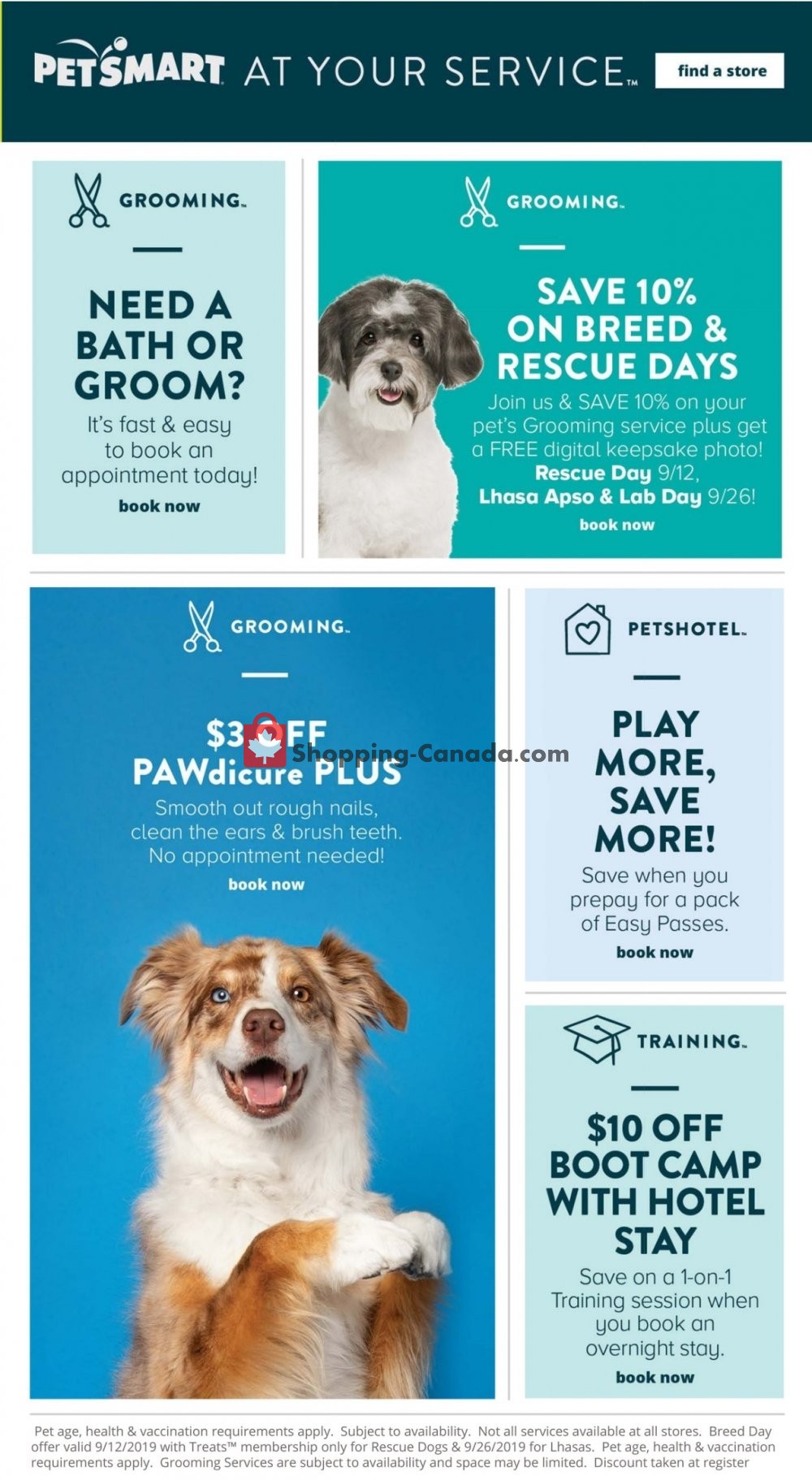 PetSmart flyer from Wednesday September 4, 2019 to Sunday October 6, 2019 - page 8