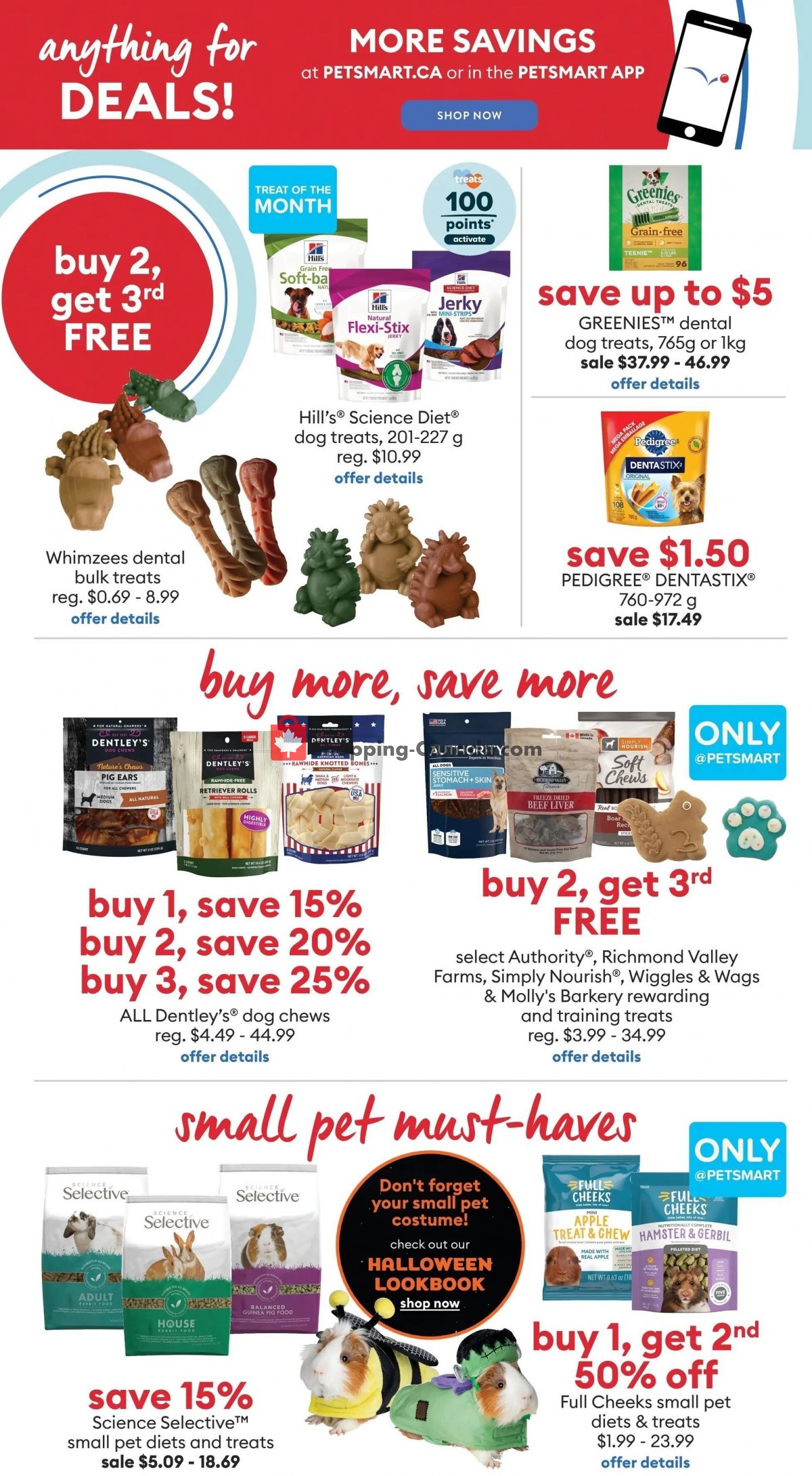 PetSmart Canada, flyer (October Savings) October 3 October 30