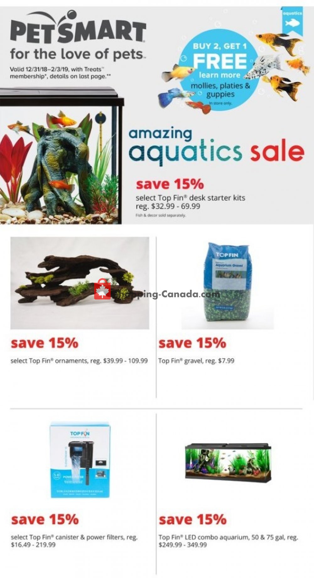 PetSmart flyer from Monday December 31, 2018 to Sunday February 3, 2019 - page 18