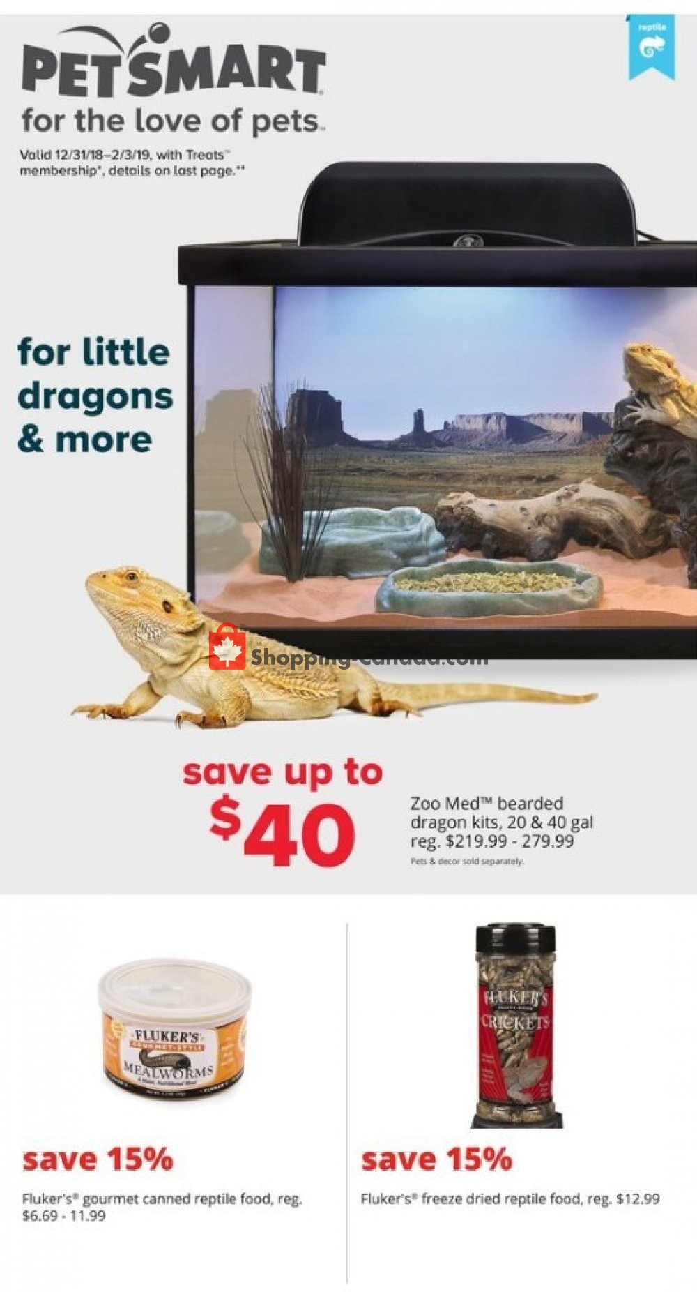 PetSmart flyer from Monday December 31, 2018 to Sunday February 3, 2019 - page 19